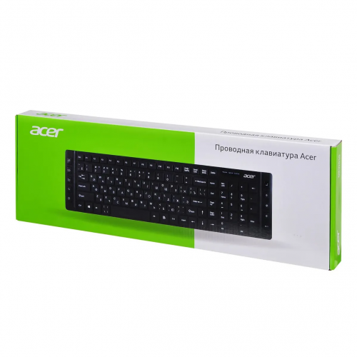 Клавиатура/ Клавиатура Acer OKW010 USB slim Multimedia black Acer