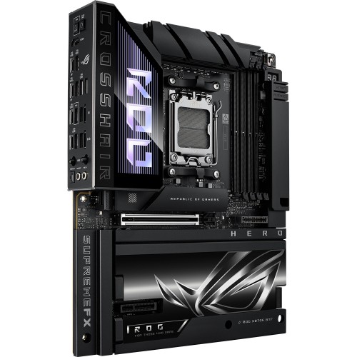 Материнская плата ROG CROSSHAIR X870E HERO BTF: Высокая производительность для геймеров и энтузиастов