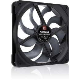 Кулер для корпуса/ Case Cooler Noctua NF-A14x25 G2 PWM chromax.black.swap (140x140x25mm, 4-pin PWM, 91.58FM, 24.8dBA, 1500RPM, Black)