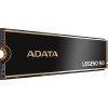 Твердотельный накопитель/ ADATA SSD LEGEND 960, 4000GB, M.2(22x80mm), NVMe 1.4, PCIe 4.0 x4, 3D NAND, R/W 7400/6800MB/s, IOPs 700 000/550 000, DRAM buffer 4000MB, TBW 3120, DWPD 0.43, with Heat Spreader (5 лет) ADATA