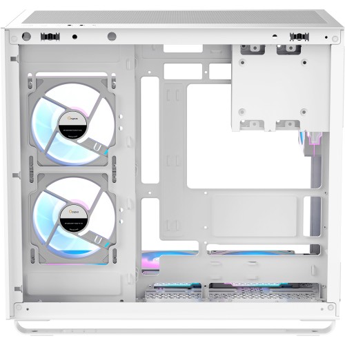 Корпус ПК Ocypus Iota C70 WH ARGB - Midi-Tower с 6x120mm ARGB, 2xUSB-A 3.0 и USB-C 3.1 для ATX, mATX и mITX