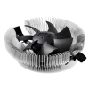 Кулер для процессора/ CPU Cooler PCCooler E80 (65W, 3-pin, 42mm, Al/Cu, -mm, 1x80mm, 29.61CFM, 22dBA, 2000RPM, S: 1851/1700/1200/115X, AM5/AM4, silver, black) PcCooler