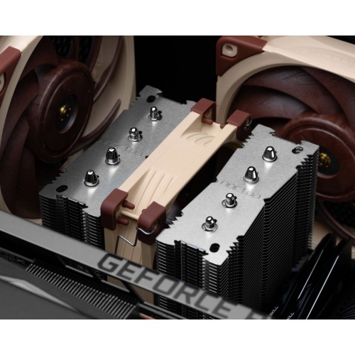 Кулер для процессора/ CPU Cooler Noctua NH-D9L (88W, 4-pin PWM, 110mm, Al/Cu, 4x6mm, 1x92x92x25mm, 46.44CFM, 22.8dBA, 2000RPM, S: 1851/1700/1200/115X, AM5/AM4, Beige/Brown)