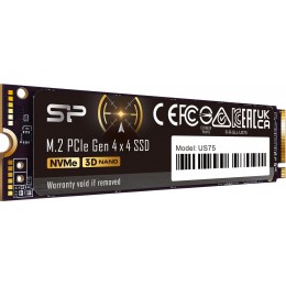 Твердотельный накопитель Silicon Power PCIe 4.0 x4 2TB SP02KGBP44US7505 US75 M.2 2280 [SP02KGBP44US7505]