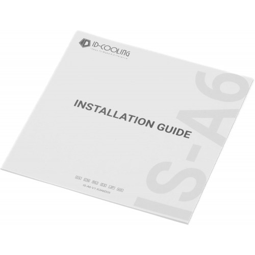 Кулер ID-Cooling IS-50X V3 Soc-AM5/AM4/1200/1700/1851 черный 4-pin 14-30dB Al+Cu 130W 385gr Ret [IS-50X V3]