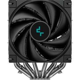 Кулер Deepcool AK620 Soc-AM5/AM4/1200/1700/1851 черный 4-pin 11-28dB Al+Cu 260W 1456gr Ret (R-AK620-BKNNMT-G) [R-AK620-BKNNMT-G]