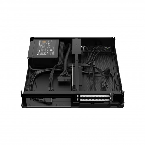 Корпус ПК без блока питания/ Case Fractal Design Node 202, SFF, no fans, 2xUSB-A 3.0, SFX PSU Support, mITX Black Fractal Design