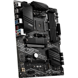 Материнская плата/ MB MSI AMD B550 sAM4, 4xDDR4(128GB), HDMI 2.1/DP, 1xPCIe 4.0x16, 1xPCIe 3.0x16, 2xPCIe 3.0, 1xLAN, 6xSATA 6Gb/s, 2xM.2, 1xUSB-C, 3xUSB 3.2, 4xUSB 2.0, 1xPS/2, ATX