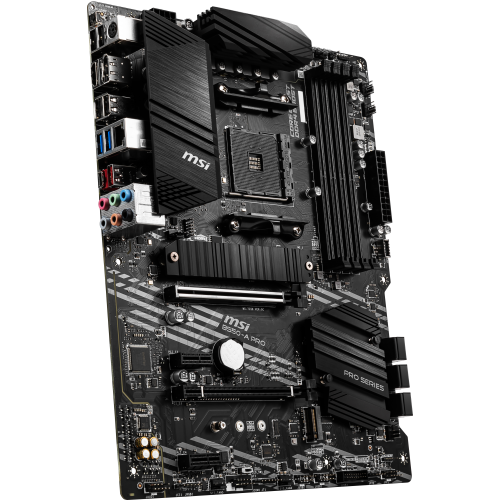Материнская плата/ MB MSI AMD B550 sAM4, 4xDDR4(128GB), HDMI 2.1/DP, 1xPCIe 4.0x16, 1xPCIe 3.0x16, 2xPCIe 3.0, 1xLAN, 6xSATA 6Gb/s, 2xM.2, 1xUSB-C, 3xUSB 3.2, 4xUSB 2.0, 1xPS/2, ATX