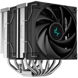 Кулер Deepcool AK620 Soc-AM5/AM4/1200/1700/1851 черный 4-pin 11-28dB Al+Cu 260W 1456gr Ret (R-AK620-BKNNMT-G) [R-AK620-BKNNMT-G]