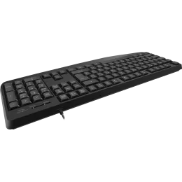 Defender Проводная клавиатура Atom HB-546 RU,черный,104+FN,1.8м