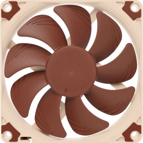 Кулер для корпуса/ Case Cooler Noctua NF-A9X14 PWM (92x92x14mm, 4-pin PWM, 29.72CFM, 19.9dBA, 2200RPM, Beige/Brown)
