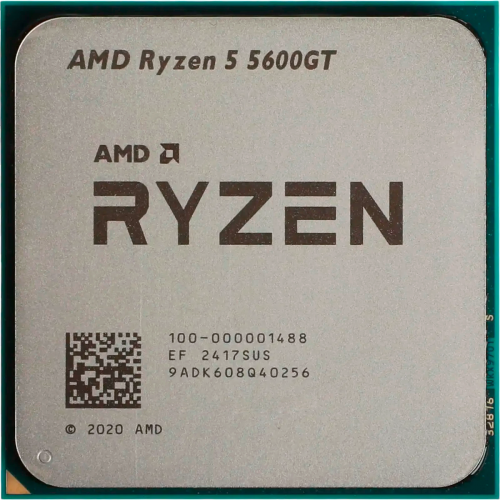 Процессор/ APU AM4 AMD Ryzen 5 5600GT (Cezanne, 6C/12T, 3.6/4.6GHz, 16MB, 65W, Radeon Graphics) OEM AMD