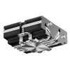 Кулер для процессора/ CPU Cooler PCCooler RC400-53 (125W, 4-pin PWM, 53.5mm, Al/Cu, 4x6mm, 1x92mm, 43CFM, 31.2dBA, 2700RPM, S: 1851/1700/1200/20XX/115X, AM5/AM4, silver, black)