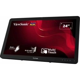 Монитор ViewSonic 23.6" TD2430 черный VA LED 16:9 HDMI M/M матовая 200cd 178гр/178гр 1920x1080 VGA DP FHD USB Touch 5.51кг