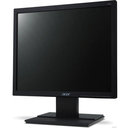Монитор/ ACER V196LBB 19'', Black Matt, 5:4, IPS, 1280x1024, 5ms, 250cd, 75Hz, VGA, Vesa:100x100