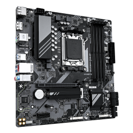 Материнская плата/ MB GIGABYTE AMD B650 sAM5, 4xDDR5(192GB), HDMI 2.1/2xDP, 1xPCIe 4.0x16, 1xPCIe 3.0, 1xLAN (2.5GbE), 4xSATA 6Gb/s, 2xM.2, 1xUSB-C, 3xUSB 3.2, 4xUSB 2.0, 1xPS/2, mATX