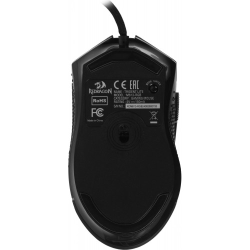 Мышь USB OPTICAL TRIDENT LITE BLACK RGB 72018 REDRAGON