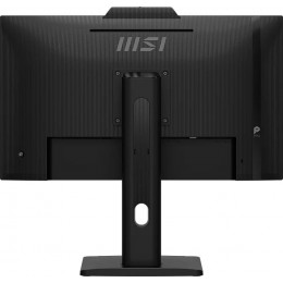Монитор/ MSI PRO MP272PMG 27" 1920x1080, IPS, 120Hz, Webcam, 4ms, 100M:1, 300cd, VGA, HDMI, DP, 3xUSB, Speaker, H. adj, Pivot, VESA, 1y, Black