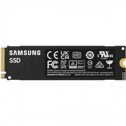 Твердотельные накопители/ Samsung SSD 990 EVO Plus, 1000GB, M.2(22x80mm), NVMe 2.0, NVMe 2.0, PCIe 4.0 x4, V-NAND TLC, R/W 7150/6300MB/s, IOPs 850 000/1 350 000, TBW 600, DWPD 0.3 (12 мес.) Samsung Electronics