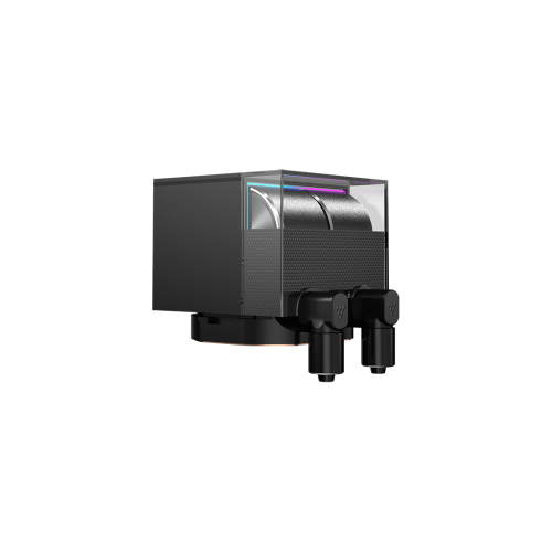 Система охлаждения/ Water Cooling System PCCooler DS360 Display BK (310W, 360mm, LED, Black, ARGB Pump/ Fans: 3x120mm, 90.56CFM, 39.8dBA, 2500RPM/ Pump height 65mm, 15dBA, 2600RPM, Rad thickness 27mm/ S: 1851, 1700, 1200, 115X, AM5, AM4) PcCooler