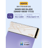 Твердотельный накопитель/ ADATA SSD XPG MARS 980 BLADE, 1000GB, M.2(22x80mm), NVMe, PCIe 5.0 x4, 3D NAND, R/W 14000/10000MB/s, IOPs 1 600 000/1 650 000, TBW 740, DWPD 0.4, with Heat Sink (5 лет) ADATA