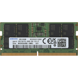 Память оперативная/ Samsung DDR5 SODIMM 16GB 5600 1Rx8, 1.1V
