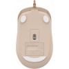 Купить оптическую мышь A4Tech Fstyler FM26 в цвете бежевый/коричневый с разрешением 1600dpi для ноутбука