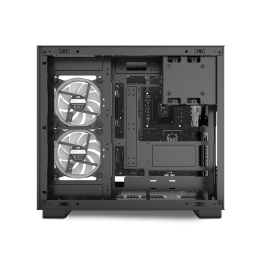 Корпус без блока питания/ Case PCCooler C3T500 ARGB BK, Midi-Tower, TG, 6x120mm ARGB, 1xUSB-C 3.1 + 2xUSB-A 3.0, ATX, mATX, mITX Black