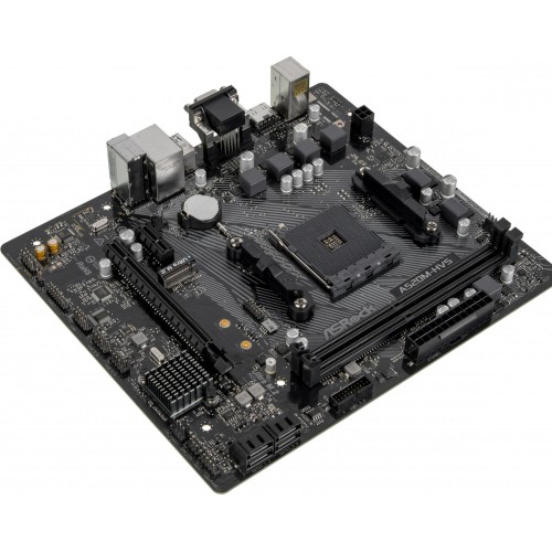 Купить материнскую плату Asrock A520M-HVS для AMD AM4 с поддержкой 8ch звук и HDMI