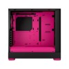 Корпус ПК без блока питания/ Case Fractal Design Pop Air RGB Magenta Core TG Clear Tint, Midi-Tower, 3x120mm RGB, 2xUSB-A 3.2 ATX, mATX, mITX Black/Magenta Fractal Design