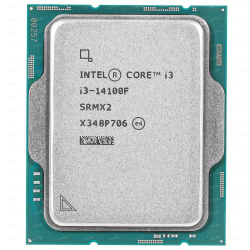 Процессор/ CPU LGA1700 Intel Core i3-14100F (Raptor Lake, 4C/8T, 3.5/4.7GHz, 12MB, 110W) OEM Intel Corporation
