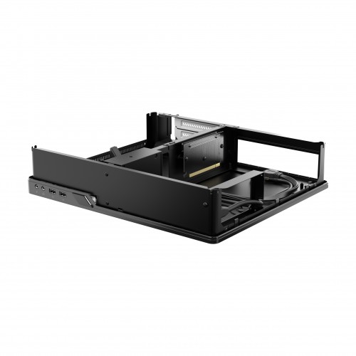 Корпус ПК без блока питания/ Case Fractal Design Node 202, SFF, no fans, 2xUSB-A 3.0, SFX PSU Support, mITX Black Fractal Design