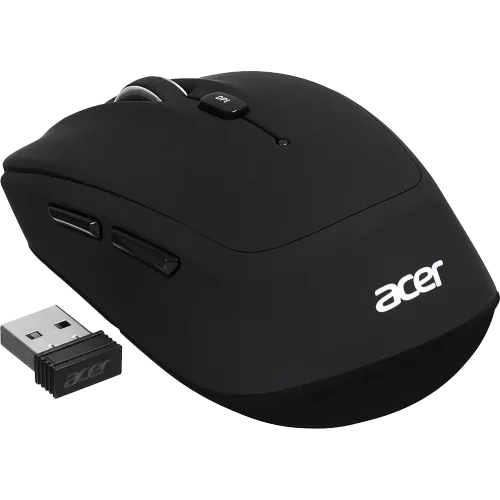 Мышь компьютерная/ Беспроводная мышь ACER OMR050 Wireless Dual Mode Mouse 1600dpi (6but) black Acer