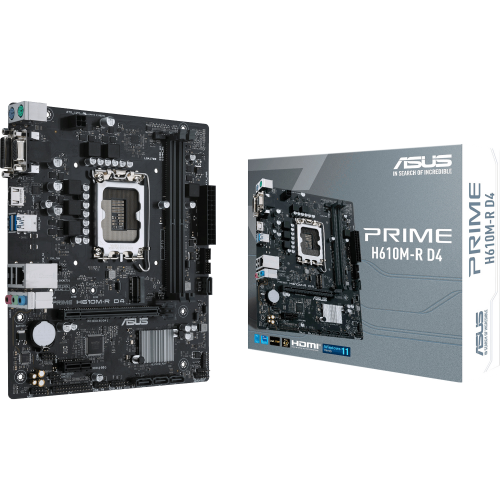 Материнская плата/ PRIME H610M-R D4-SI ASUS