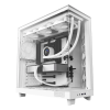 Корпус без блока питания/ Case NZXT H6 Flow, Midi-Tower, TG, 3x120mm, 2xUSB-A 3.2 + 1xUSB-C 3.2, ATX, mATX, mITX White NZXT