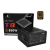 Блок питания 850W/ Power Supply Thermalright, 850W 80+ Bronze (ATX, 3.0, PCIe 5.0, Non-modular, 1x24(20+4)pin 550mm, 1xCPU*2 8(4+4)pin 600+150mm, 1xPCIe*2 8(6+2)pin 500+150mm, 1x12VHPWR PCIe 5.0 12+4pin 600mm, 1xSATA*3+MOLEX4pin*1 400+150+150+150mm, 1xSAT
