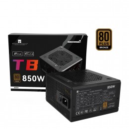 Блок питания 850W/ Power Supply Thermalright, 850W 80+ Bronze (ATX, 3.0, PCIe 5.0, Non-modular, 1x24(20+4)pin 550mm, 1xCPU*2 8(4+4)pin 600+150mm, 1xPCIe*2 8(6+2)pin 500+150mm, 1x12VHPWR PCIe 5.0 12+4pin 600mm, 1xSATA*3+MOLEX4pin*1 400+150+150+150mm, 1xSAT