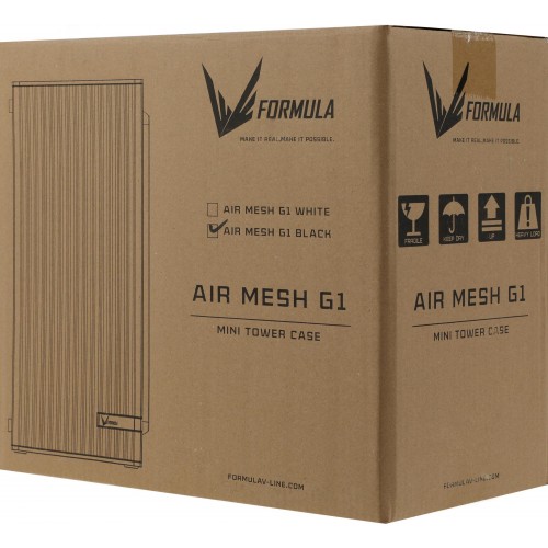 Купить корпус Formula Air Mesh G1 черный mATX с вентиляцией и USB 2.0 - идеальное решение для вашего ПК
