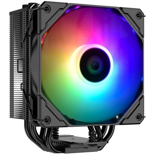 Кулер ID-Cooling SE-224-XTS ARGB Soc-AM5/AM4/1200/1700/1851 черный 4-pin 29dB Al+Cu 220W 650gr Ret (SE-224-XTS ARGB) [SE-224-XTS ARGB]
