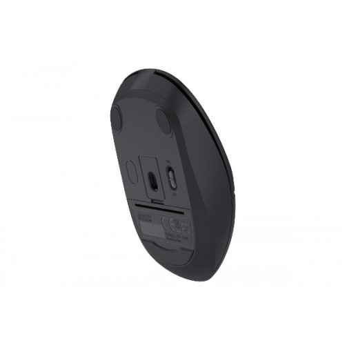 Мышь A4Tech Fstyler FB12 черный оптич. 1200dpi беспров. BT/Radio USB 3but (FB12 BLACK) A4Tech