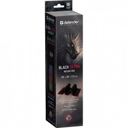 Defender Коврик для компьютерной мыши Black Ultra 800х300х3мм