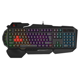 Клавиатура/ Клавиатура A4Tech B310N черный USB Multimedia for gamer LED каб.:1.8м
