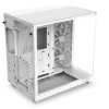 Корпус без блока питания/ Case NZXT H6 Flow, Midi-Tower, TG, 3x120mm, 2xUSB-A 3.2 + 1xUSB-C 3.2, ATX, mATX, mITX White NZXT