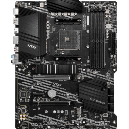 Материнская плата/ MB MSI AMD B550 sAM4, 4xDDR4(128GB), HDMI 2.1/DP, 1xPCIe 4.0x16, 1xPCIe 3.0x16, 2xPCIe 3.0, 1xLAN, 6xSATA 6Gb/s, 2xM.2, 1xUSB-C, 3xUSB 3.2, 4xUSB 2.0, 1xPS/2, ATX