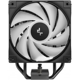 Устройство охлаждения(кулер) Deepcool AG400 Bk V2 ARGB Soc-AM5/AM4/1200/1700/1851 черный 4-pin 31.6dB Al+Cu 220W 643gr Ret (R-AG400-BKAMMN-GJD)