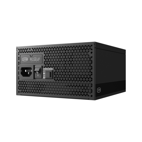 Блок питания ПК/ Power Supply PCCooler, 1200W 80+ Gold (ATX, 3.1, Full modular, 1x24(20+4)pin 610mm, 2xCPU 8(4+4)pin 700mm, 3xPCIe*2 8(6+2)pin 750mm, 1x12V(2x6) 12+4pin 500mm, 2xSATA*3+MOLEX4pin*1 450+120+120+150mm , Active, 135x135mm, 160x150x86mm, APFC,