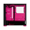 Корпус ПК без блока питания/ Case Fractal Design Pop Air RGB Magenta Core TG Clear Tint, Midi-Tower, 3x120mm RGB, 2xUSB-A 3.2 ATX, mATX, mITX Black/Magenta Fractal Design
