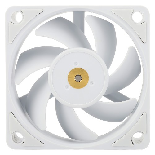 Кулер для корпуса/ Case Cooler Thermalright TL-B6W (60x60x25mm, 4-pin PWM, 16.17CFM, 20.17dBA, 3200RPM, White)