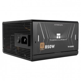 Блок питания 850W/ Power Supply Thermalright, 850W 80+ Gold (ATX, 3.1, PCIe 5.1, Full modular, 1x24(20+4)pin 600mm, 2xCPU 8(4+4)pin 650mm, 2xPCIe*2 8(6+2)pin 650+150mm, 1x12VHPWR PCIe 5.1 12+4pin 600mm, 2xSATA*4 450+150+150+150mm, 1xMOLEX4pin*3 500+150+15